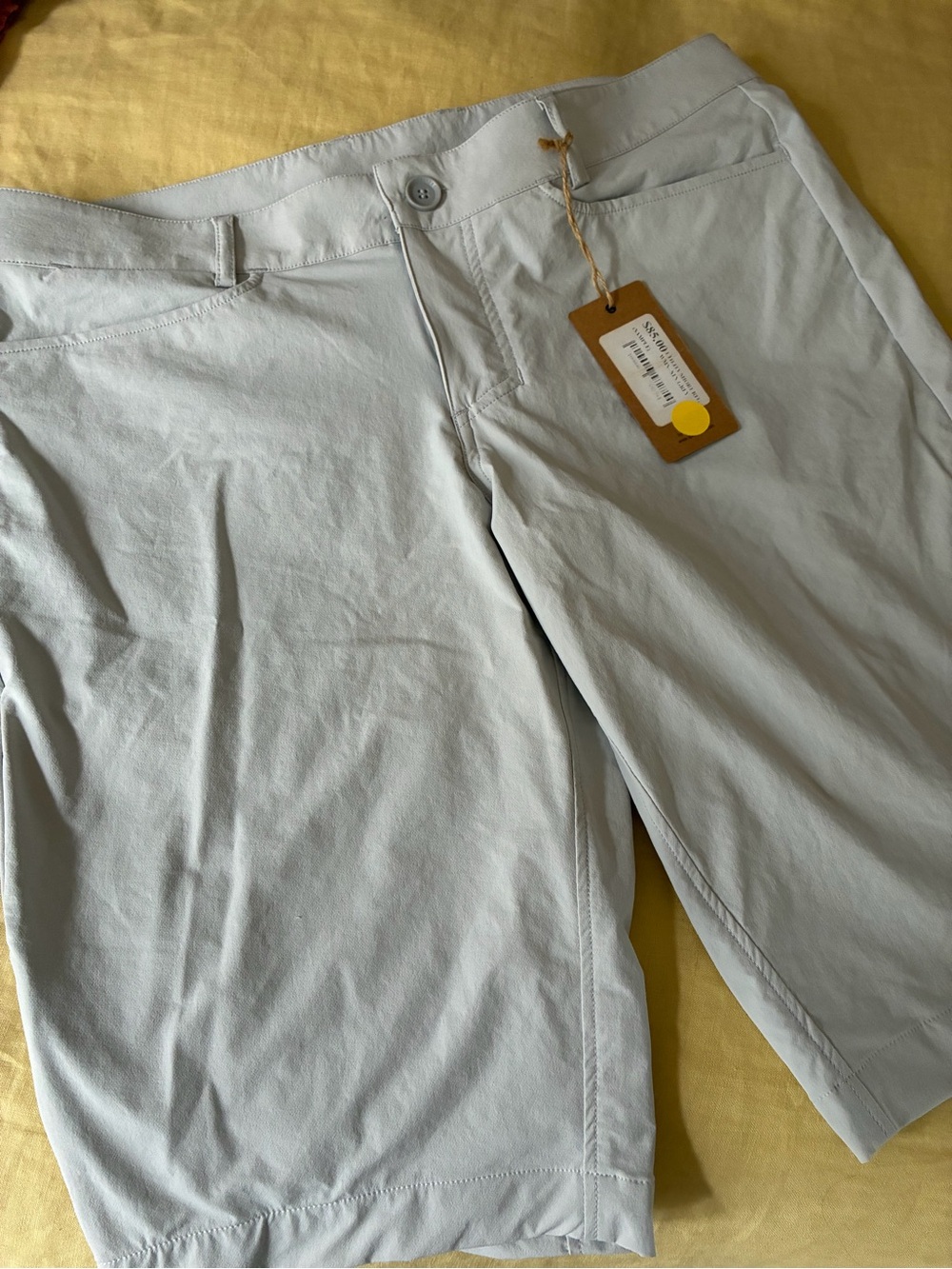 Specialized Light Gray Performance Chino Shorts. Brand new, never worn!